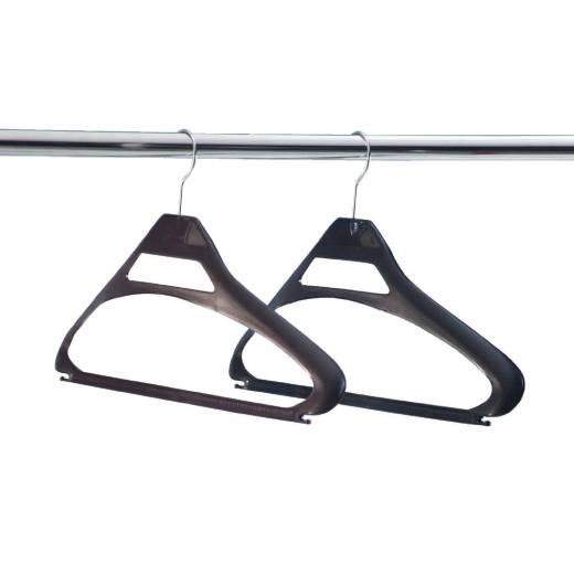 Black Polypropylene Hangers (x100)