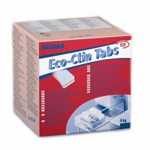 Eco-Clin Dishwasher Tablets 88 (4Kg)