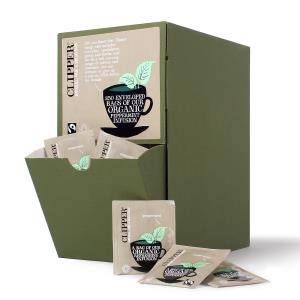 Clipper Fairtrade Organic Enveloped Peppermint Infusion Tea (x250)