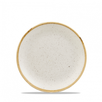 Stonecast Barley White Evolve Coupe Plate 16.5cm/6.5in (x12)