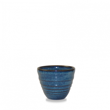 Monochrome Sapphire Blue Ripple Dip Pot 4oz/11cl (x12)