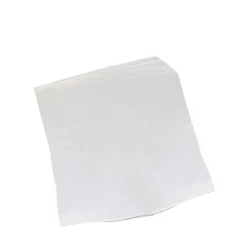 White Sulphite Bags Greaseproof Unstrung 8.5x8.5in (x1000)