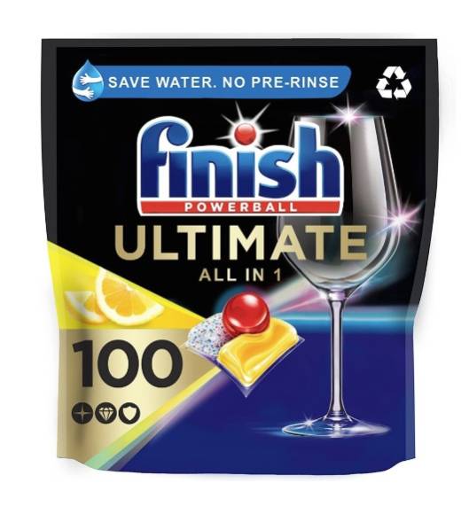 Finish Ultimate Dishwasher Tabs Lemon (4x100)