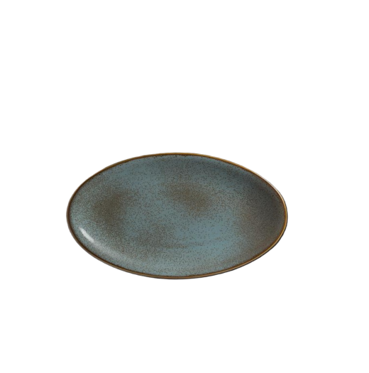 Alma Tacana Azul Oval Platter 34x23cm/13.5x9in (x6)
