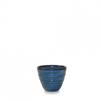 Stonecast Sapphire Blue Ripple Dip Pot 5.9x5cm 5.7cl/2oz (x12)