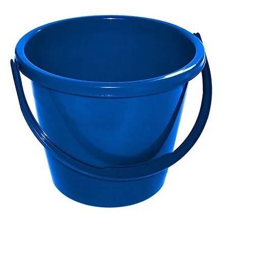 Round Bucket Plastic Household 10L Blue