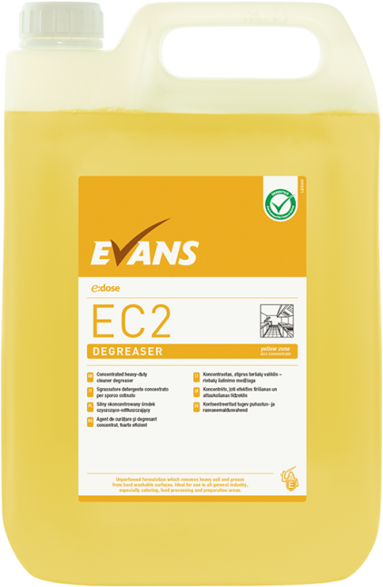 Evans E-Dose EC2 Heavy Degreaser (2x5L)