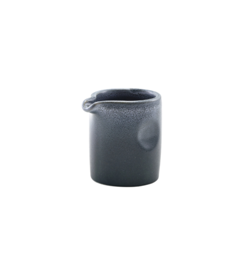 Forge Stoneware Pinched Jug Graphite  9cl/3.2oz (x12)