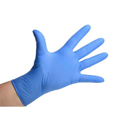 Nitrile Glove Blue Powder Free XSmall (x100)