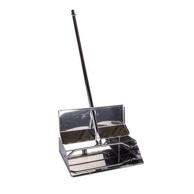 Stainless Steel Lobby Dustpan Complete