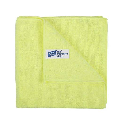 Microfibre Cloth Yellow (x10)