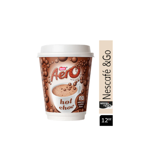 Nescafe & Go Aero Hot Chocolate Cups 12oz (8x12)