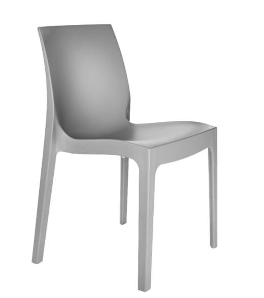 Strata Chair - Polypropylene Light Grey