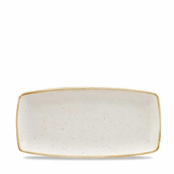 Stonecast Barley White Oblong Plate 29.5x14cm/11.75x5.5in (x12)