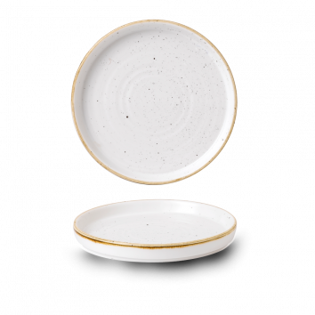 Stonecast Barley White Chefs Walled Plate 15.7cm/6.3in (x6)