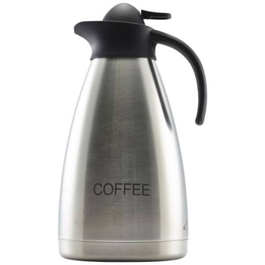 Stainless Steel Contemporary Vacuum Jug 2L Coffee