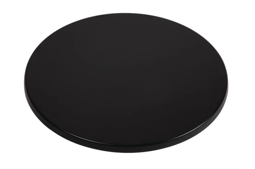Werzalit Noir Round 600mm Table Top