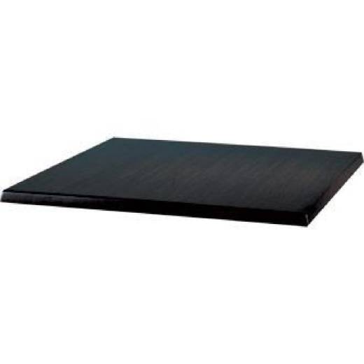 Werzalit Noir Square 600mm Table Top