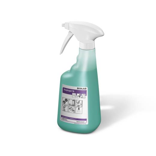 Aseptopol 76 650ml Refill Kit (6x Bottles, 6x Trigger Heads)