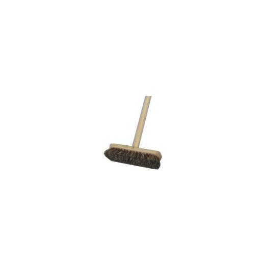 Deck Scrub Stiff Bristle 9in Complete with Handle