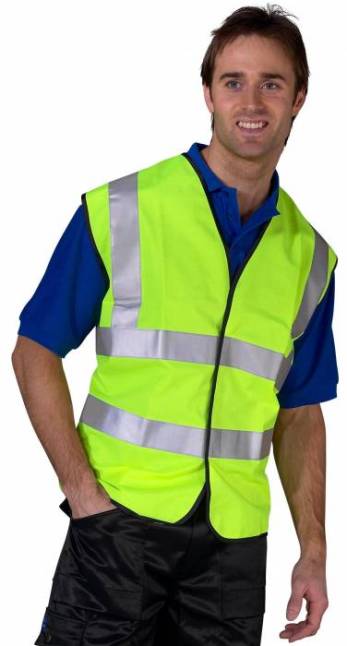 Class 2 HiVis Waistcoat Yellow  XXLarge