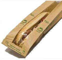 Film Front Baguette Bag 4x6x14in (x1000)