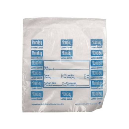 Portion Bag 16.5x17.8cm Monday (x2000)