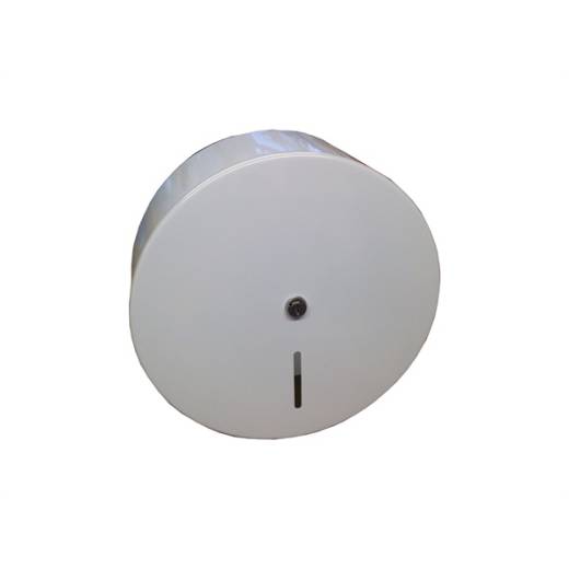 Jumbo Dispenser Metal 12in White Metal