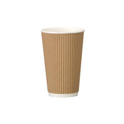 Ripple Cup 16oz Kraft (x500)
