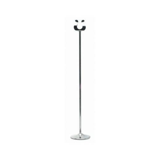 Stainless Steel Table No./Menu Stand 30cm/12in