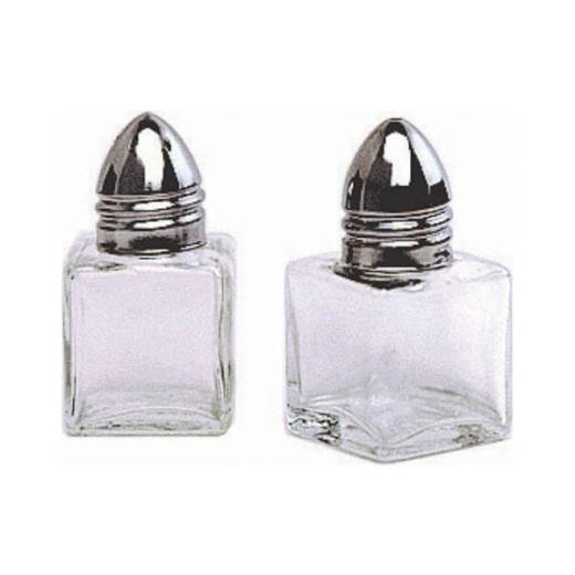 Individual Glass Salt Pot 30x30x50mm (x48)