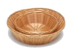 Round Polywicker Basket 7x2in (x12)