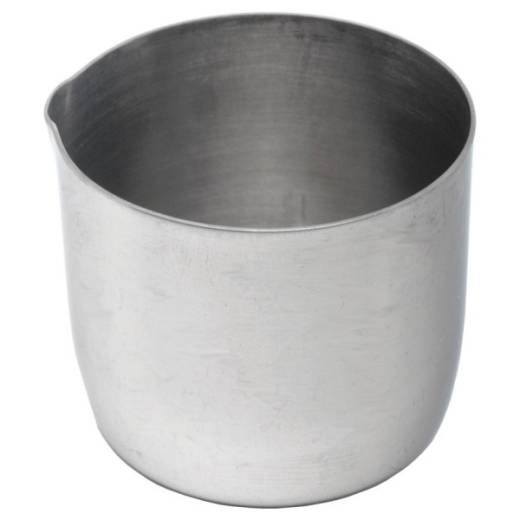 Cream Tot Mirror Stainless Steel 8.5cl/3oz