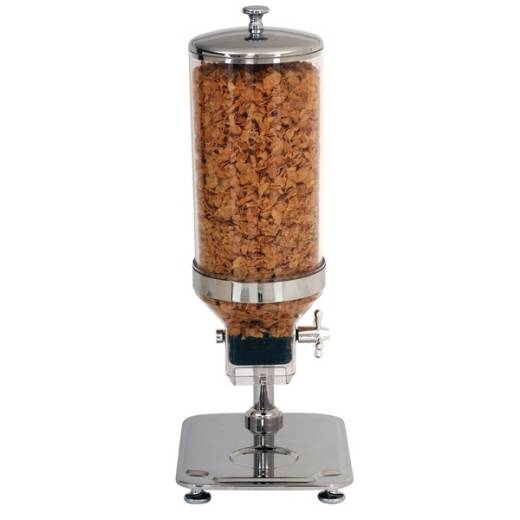 Genware Cereal Dispenser Stainless Steel 8.5L