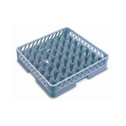 Genware 49 Compartment Glass Rack