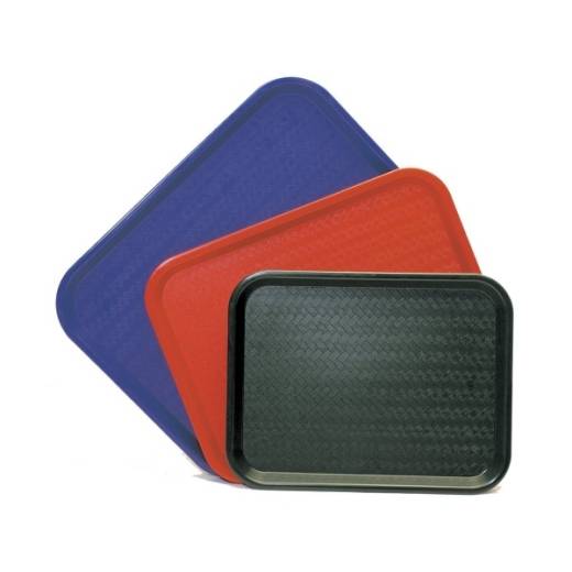 Tray Cafe 10`x14` Red