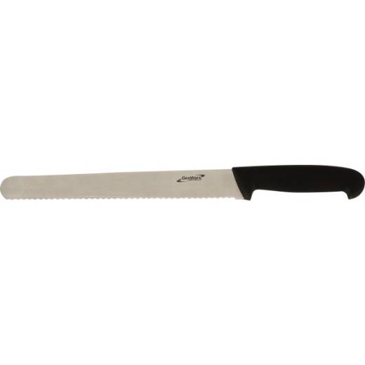 Genware 25.4cm Slicing Knife Serrated