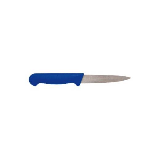 Genware 10.2cm/4in Vegetable Knife Blue