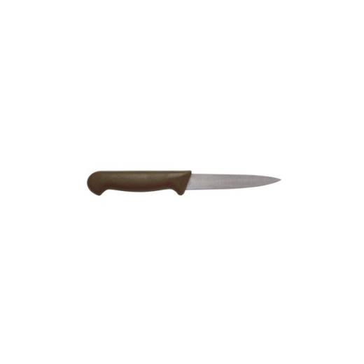 Genware 10.2cm Vegetable Knife Brown
