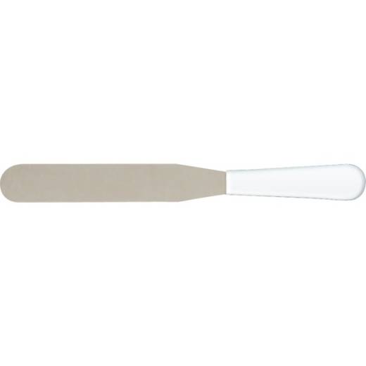 Genware 20.3cm Palette Knife White Handle
