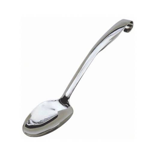 Genware Plain Spoon 35cm Stainless Steel