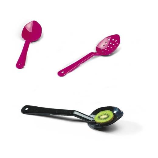 Serving Spoon 13in Black Polycarbonate