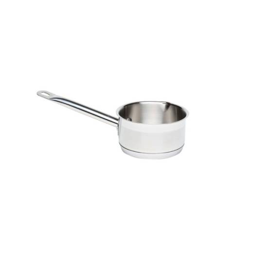 Genware Milk Pan Lipped 1.1L 14x9cm