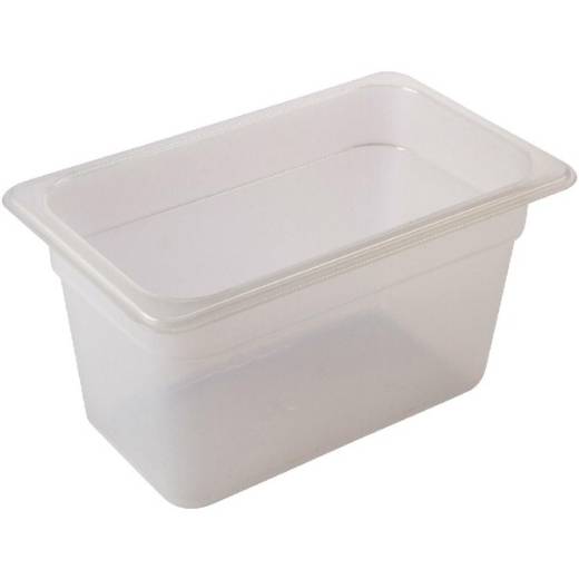 1/1 Polypropylene Gastronorm Pan 15cm Clear (x6)