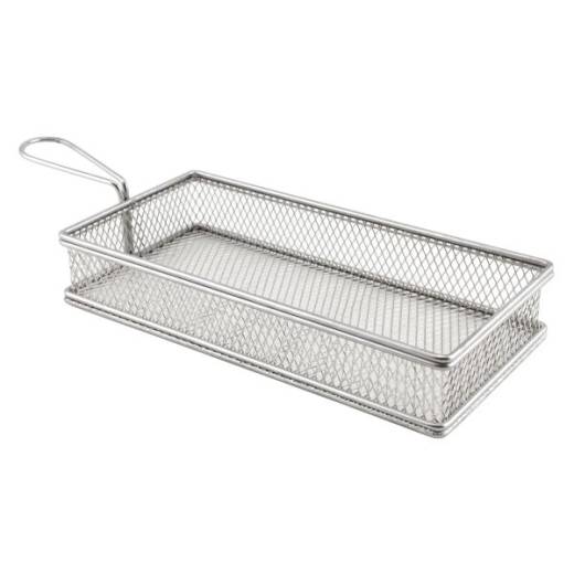 Large Rectangular Serving Basket 26x13x4.5cm (x6)
