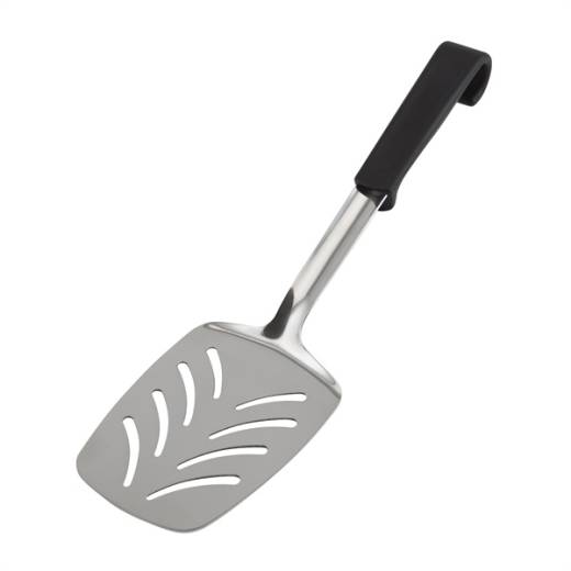 Slotted Turner Plastic Handle Black 35cm