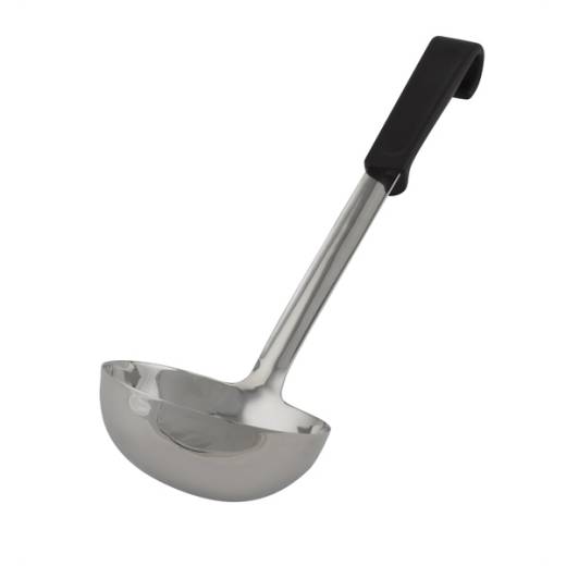 Genware Soup Ladle Plastic Handle Black