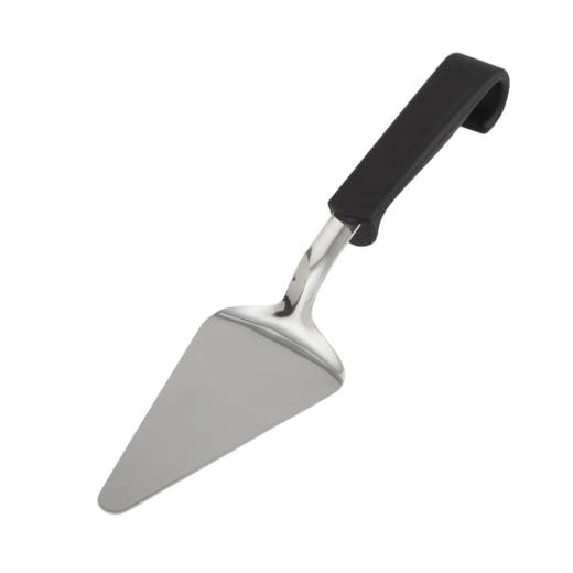 Genware Cake Server Plastic Handle Black