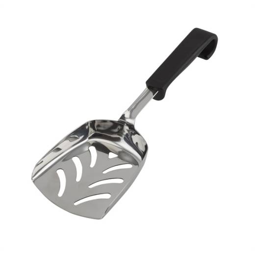 Genware Chip Scoop Plastic Handle Black