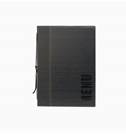 Contemporary A4 Menu Holder Black 4 Page